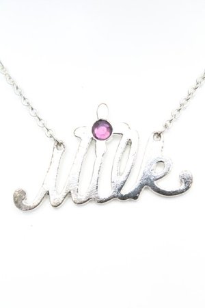 画像: MILK / ロゴネックレス  シルバー O-25-10-31-2036-ML-AC-IG-OS