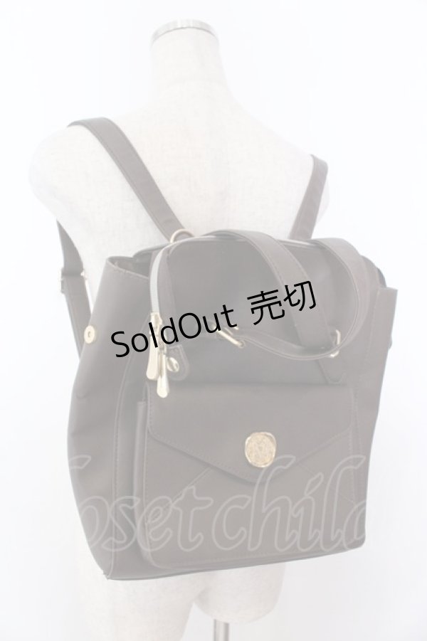 画像1: m petit by misako / AMリュック  ブラウン O-25-10-31-2038-LO-BG-IG-OS (1)