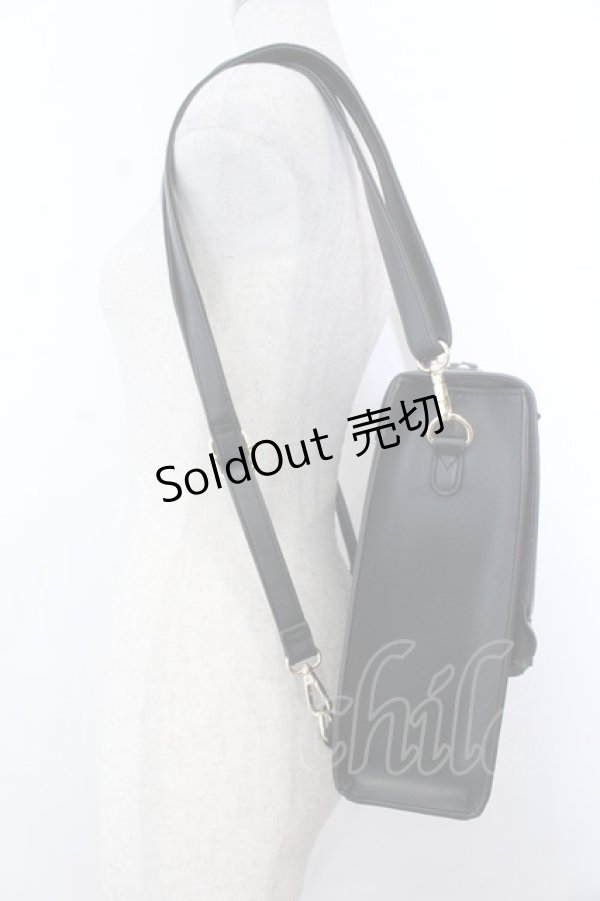 画像2: axes femme POETIQUE / レースアップサッチェルバッグ   O-25-10-31-2040-AX-BG-OW-OS (2)