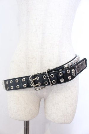 画像: SEX POT ReVeNGe / スタッズベルト  ブラック O-25-10-31-2042-SP-ZA-IG-OS