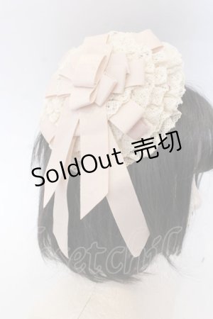 画像: Hoshibako Works / クリームタルトカクテルハット  ピンク O-25-10-31-2049-LO-AC-OW-OS