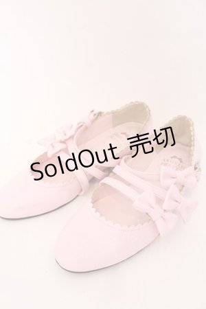 画像: Angelic Pretty / お散歩リボンシューズ 23.5cm ピンク O-25-10-31-2061-AP-SH-IG-OS