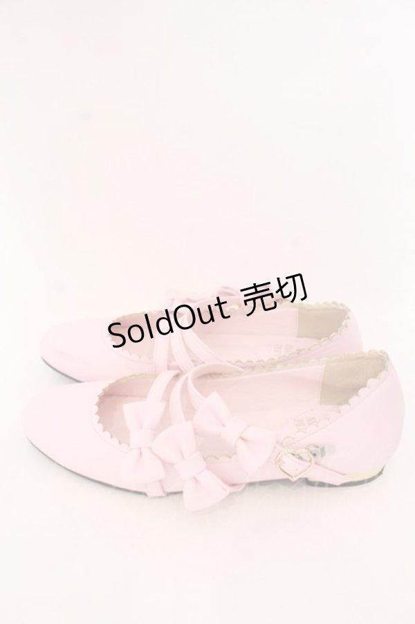 画像2: Angelic Pretty / お散歩リボンシューズ 23.5cm ピンク O-25-10-31-2061-AP-SH-IG-OS (2)