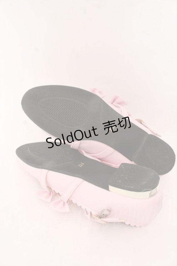 画像7: Angelic Pretty / お散歩リボンシューズ 23.5cm ピンク O-25-10-31-2061-AP-SH-IG-OS (7)