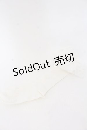 画像: metamorphose / ラッセルレースハイソックス  オフ O-25-10-31-2066-ME-ZA-IG-OS