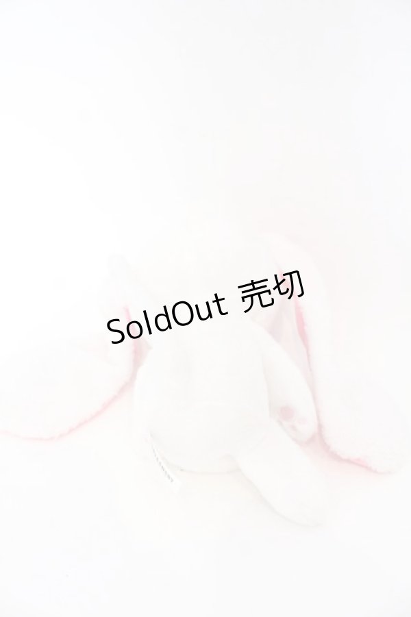 画像2: HANGRY&ANGRY / ANGRYぬいぐるみ  ホワイト×ブラック×ピンク うさみみ O-25-10-31-2070-HN-ZA-IG-OS (2)