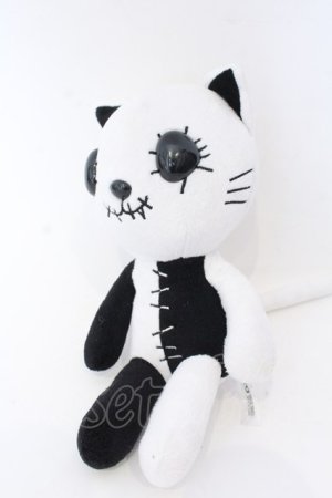 画像: HANGRY&ANGRY / ANGRYぬいぐるみ  ホワイト×ブラック O-25-10-31-2071-HN-ZA-IG-OS