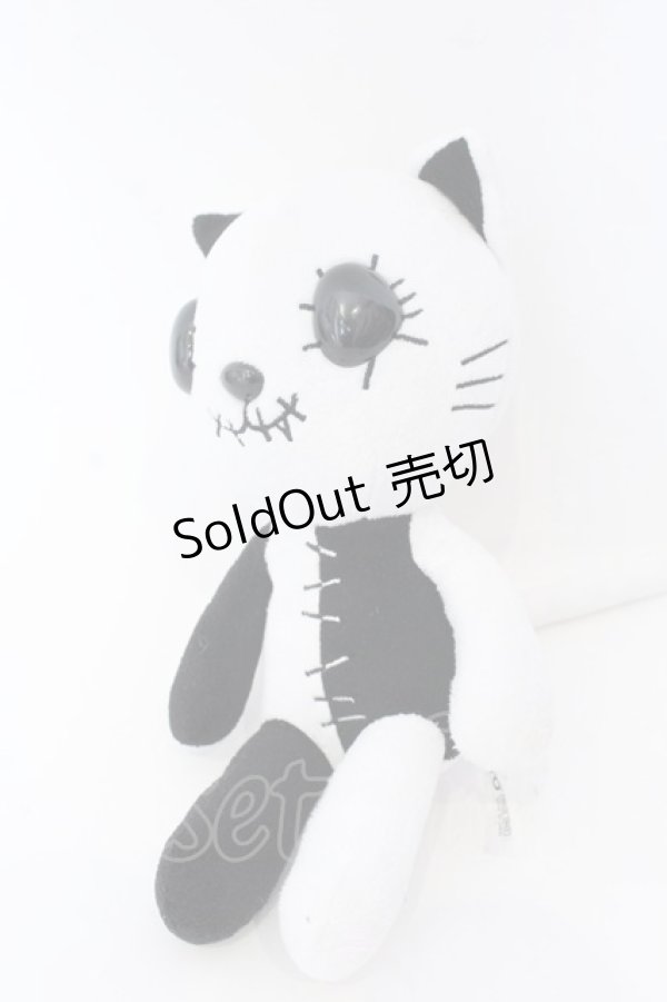 画像1: HANGRY&ANGRY / ANGRYぬいぐるみ  ホワイト×ブラック O-25-10-31-2071-HN-ZA-IG-ZT (1)