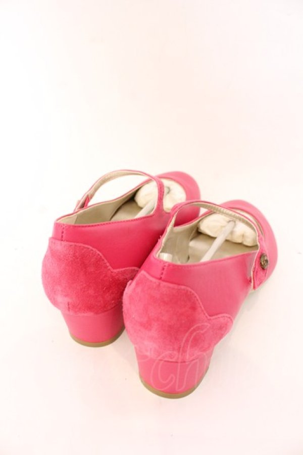 画像6: Franche Lippee / ミニ猫パンプス M ピンク O-25-10-31-2073-LO-SH-OW-ZT387 (6)