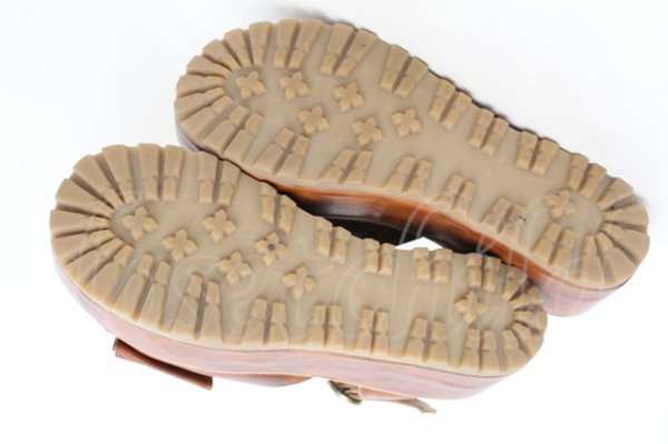 画像10: Jane Marple / オープントゥリボンサンダル 約24cm相当 ライトブラウン O-25-10-31-2004-JM-SH-IG-OS (10)