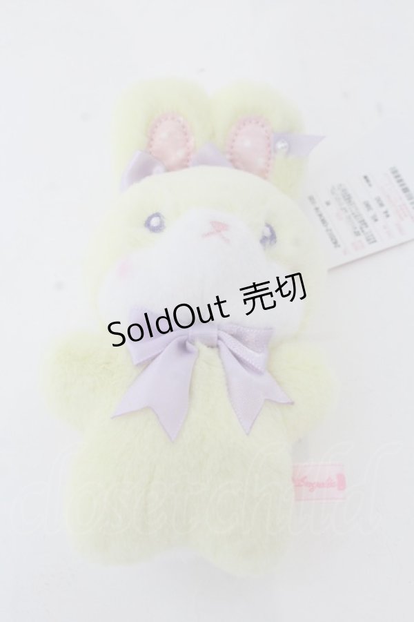 画像1: Angelic Pretty / Fancyリリカルバニーぬいぐるみチャーム  イエロー O-25-10-31-2076-AP-ZA-OW-OS (1)