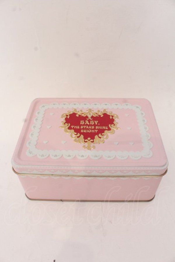 画像1: BABY,THE STARS SHINE BRIGHT / オリジナル缶  ピンク O-25-10-31-2078-BA-AC-OW-OS (1)