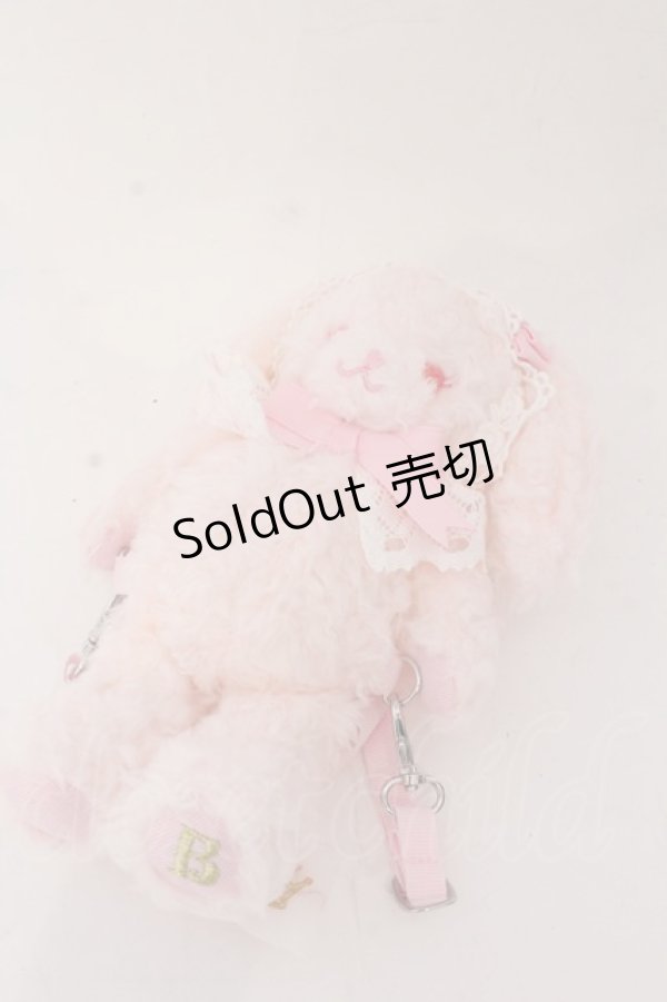 画像1: BABY,THE STARS SHINE BRIGHT / うさくみゃリュックミニミニ  ピンク O-25-10-31-2079-BA-ZA-OW-OS (1)