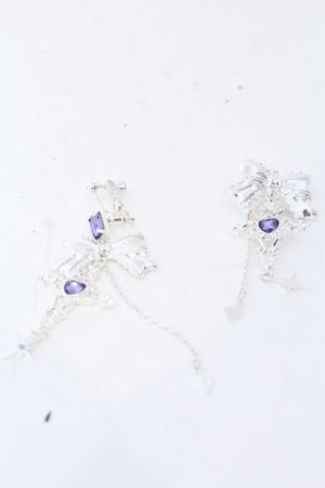 画像: axes femme POETIQUE / ダークロマンスイヤリング  シルバー O-25-10-31-2085-AX-AC-OW-OS