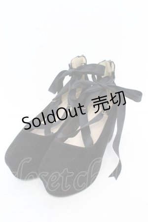 画像: axes femme / 厚底レースアップシューズ M クロ O-25-10-31-2006-AX-SH-OW-ZT273