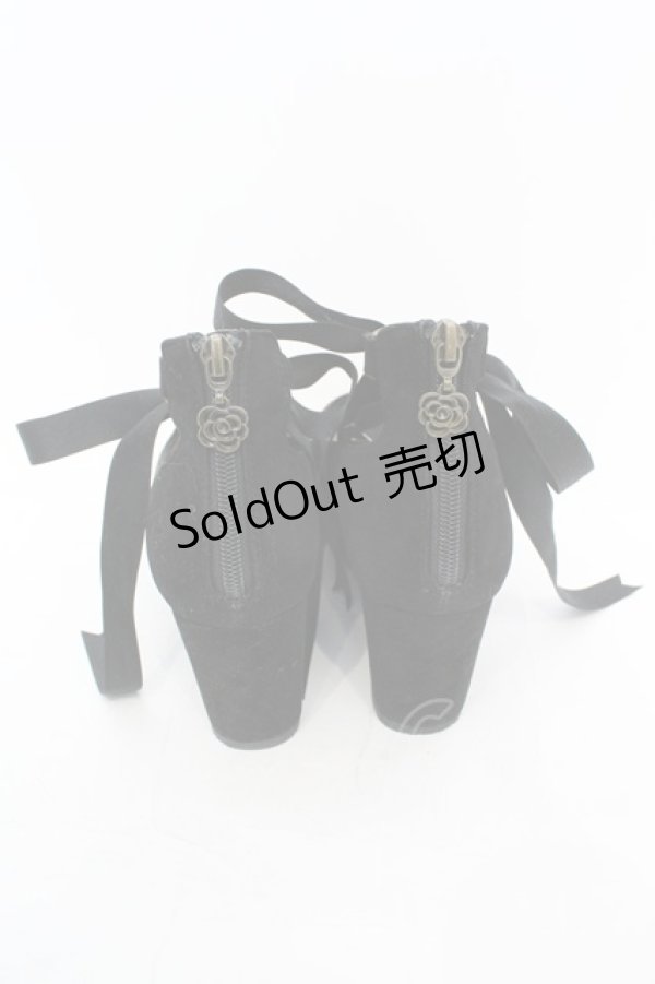 画像3: axes femme / 厚底レースアップシューズ M クロ O-25-10-31-2006-AX-SH-OW-ZT273 (3)