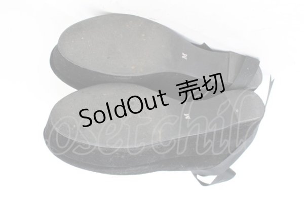 画像8: axes femme / 厚底レースアップシューズ M クロ O-25-10-31-2006-AX-SH-OW-ZT273 (8)