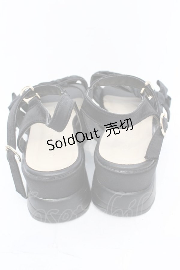 画像3: 【SALE】axes femme / レースアップスポサン M クロ O-25-10-31-2008-AX-SH-OW-ZT273 (3)