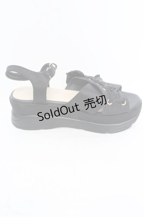 画像6: 【SALE】axes femme / レースアップスポサン M クロ O-25-10-31-2008-AX-SH-OW-ZT273 (6)