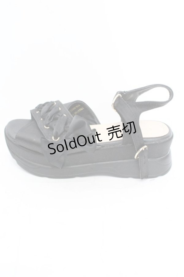 画像7: 【SALE】axes femme / レースアップスポサン M クロ O-25-10-31-2008-AX-SH-OW-ZT273 (7)