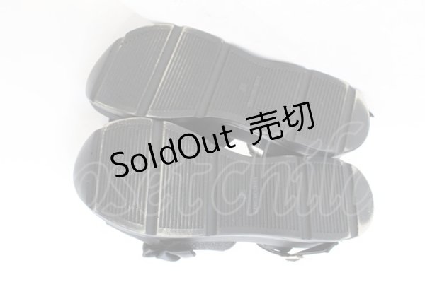 画像8: 【SALE】axes femme / レースアップスポサン M クロ O-25-10-31-2008-AX-SH-OW-ZT273 (8)