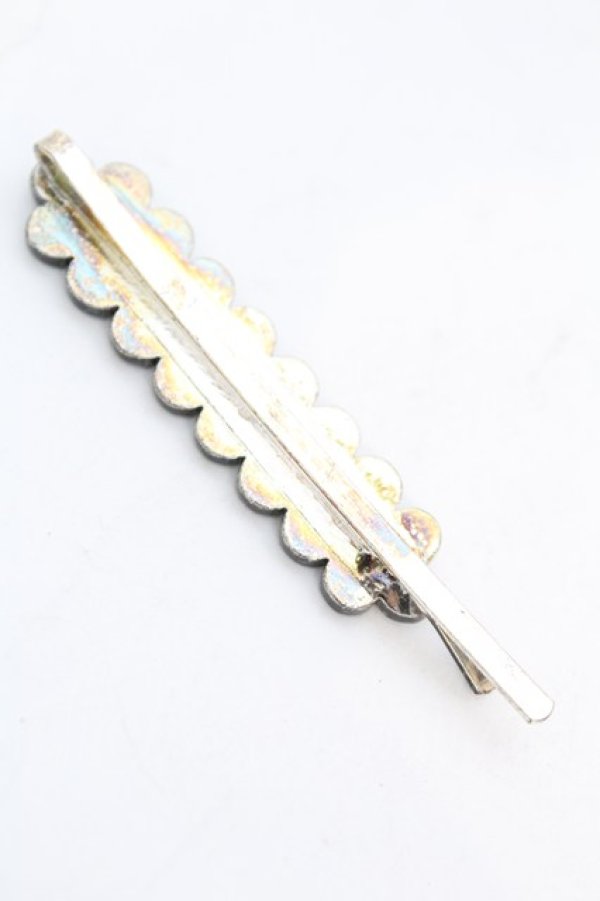 画像2: MILK / ストーン配色ヘアピン  シルバー×マルチ O-25-10-31-2014-ML-AC-IG-OS (2)