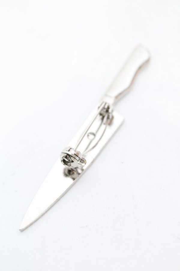 画像2: MILKBOY / ナイフブローチ  シルバー O-25-10-31-2016-MB-AC-IG-OS (2)