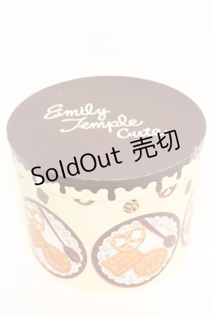 画像: Emily Temple cute / 帽子箱  プレッツェル柄 O-25-10-31-2023-ET-ZA-IG-OS