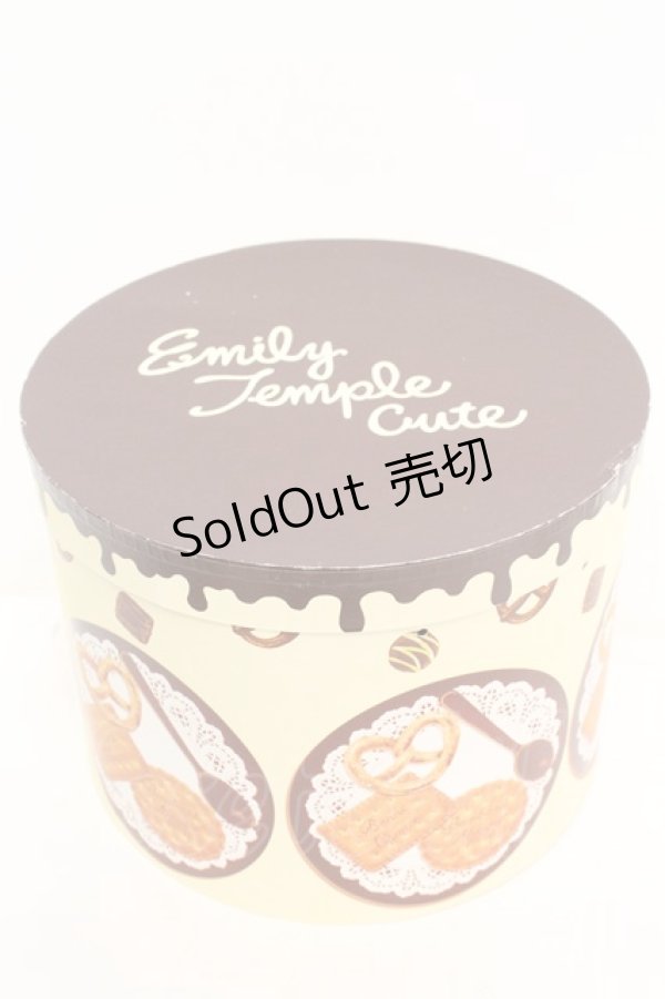 画像1: Emily Temple cute / 帽子箱  プレッツェル柄 O-25-10-31-2023-ET-ZA-IG-OS (1)
