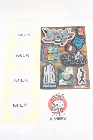 画像: MILK / ステッカー  - O-25-10-31-2024-ML-ZA-IG-OS