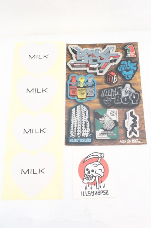 画像1: MILK / ステッカー  - O-25-10-31-2024-ML-ZA-IG-OS (1)