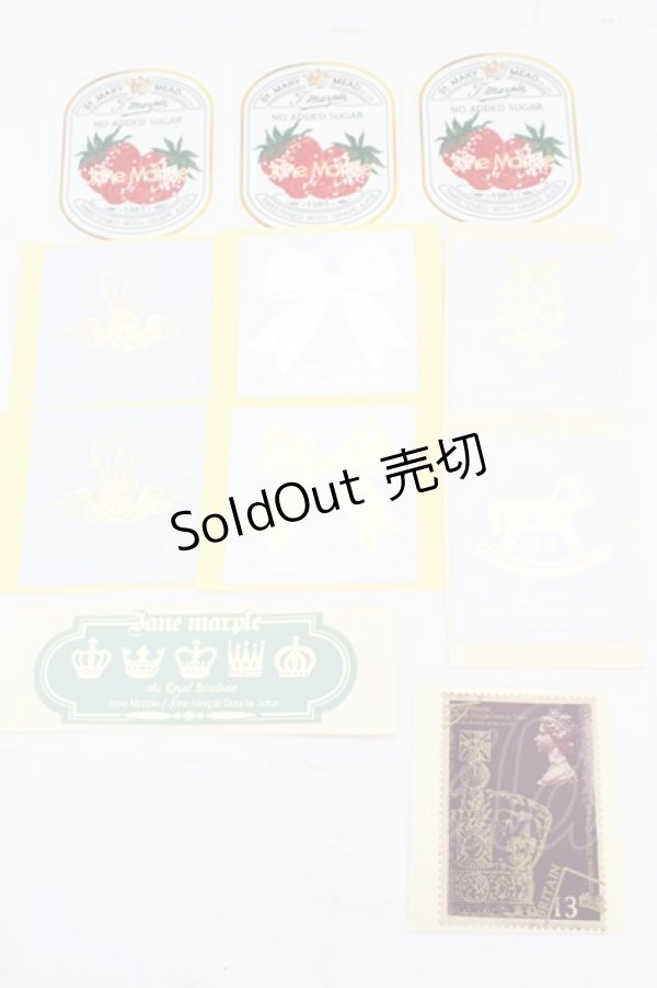 画像1: Jane Marple / ステッカー  - O-25-10-31-2025-JM-ZA-IG-OS (1)