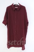 画像1: axes femme / マルチビスチェ付チュニック【ビスチェ欠品】  ワイン O-25-10-31-3037-AX-BL-IG-OS (1)