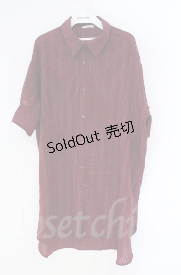 画像1: axes femme / マルチビスチェ付チュニック【ビスチェ欠品】  ワイン O-25-10-31-3037-AX-BL-IG-OS (1)