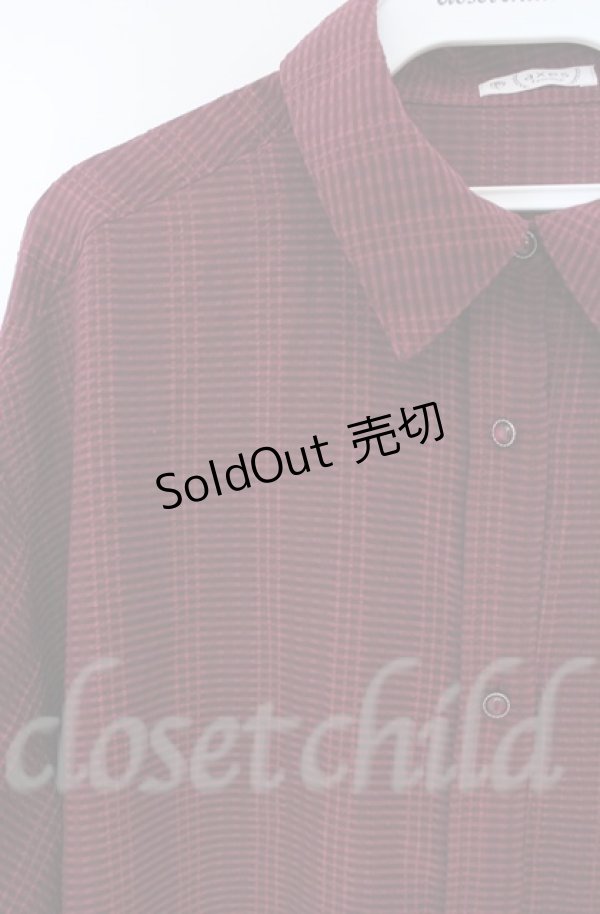 画像2: axes femme / マルチビスチェ付チュニック【ビスチェ欠品】  ワイン O-25-10-31-3037-AX-BL-IG-OS (2)