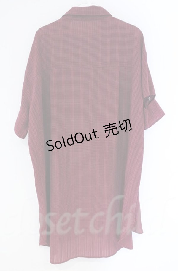 画像3: axes femme / マルチビスチェ付チュニック【ビスチェ欠品】  ワイン O-25-10-31-3037-AX-BL-IG-OS (3)