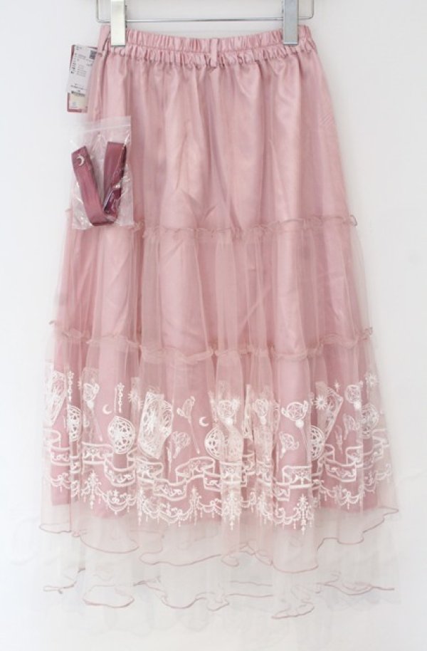 画像1: axes femme / カードキャプターさくら／スカート  ピンク O-25-10-31-3058-AX-SK-IG-OS (1)