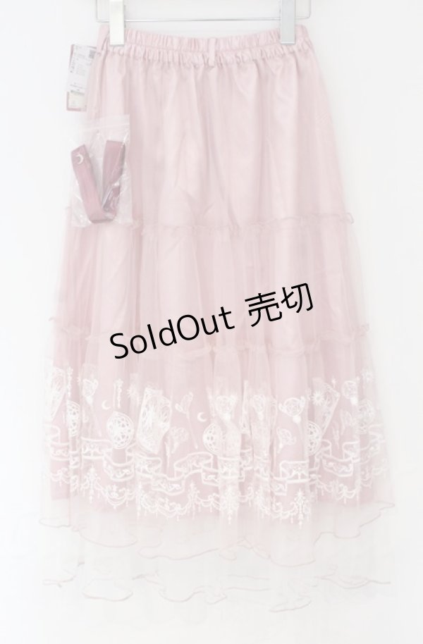 画像1: axes femme / カードキャプターさくら／スカート  ピンク O-25-10-31-3058-AX-SK-IG-OS (1)