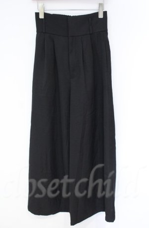 画像: axes femme / ダブルベルトパンツ【ベルト欠品】  クロ O-25-10-31-3059-AX-PA-IG-OS