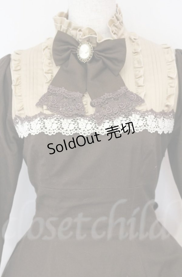 画像2: Mary Magdalene / プティフールドレス  クリームショコラ O-25-10-31-3067-CL-OP-IG-OS (2)