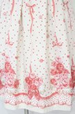 画像2: Emily Temple cute / ROSEブーケバックリボンワンピース  アイボリー×ピンク O-25-10-31-3069-ET-OP-IG-OS (2)