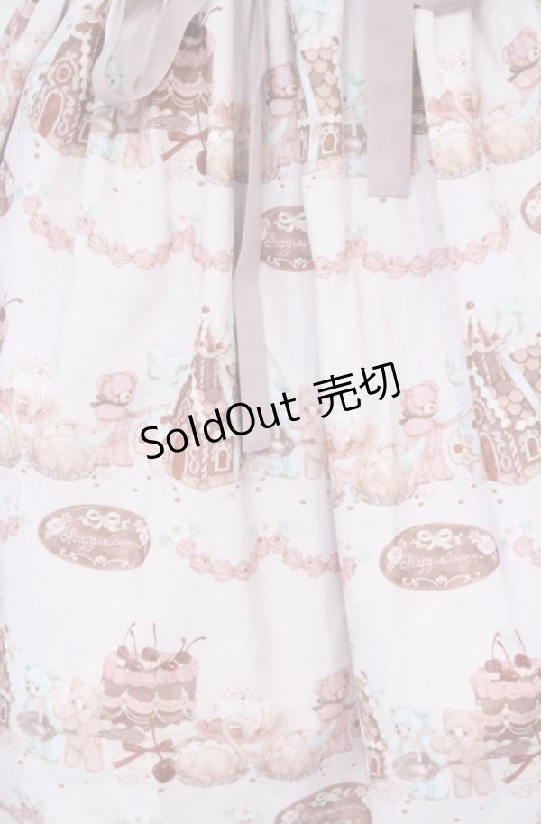 画像2: axes femme kawaii / お菓子の家柄ジャンスカ  ピンク O-25-10-31-3020-AX-OP-IG-OS (2)