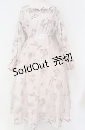 画像: axes femme / ローズアンダヴィタシオンワンピース  ピンク O-25-10-31-3025-AX-OP-IG-OS