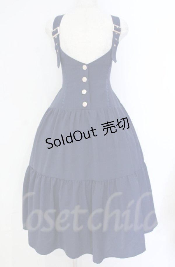 画像1: axes femme POETIQUE / ティアードジャンスカ  ネイビー O-25-10-31-3029-AX-OP-IG-OS (1)