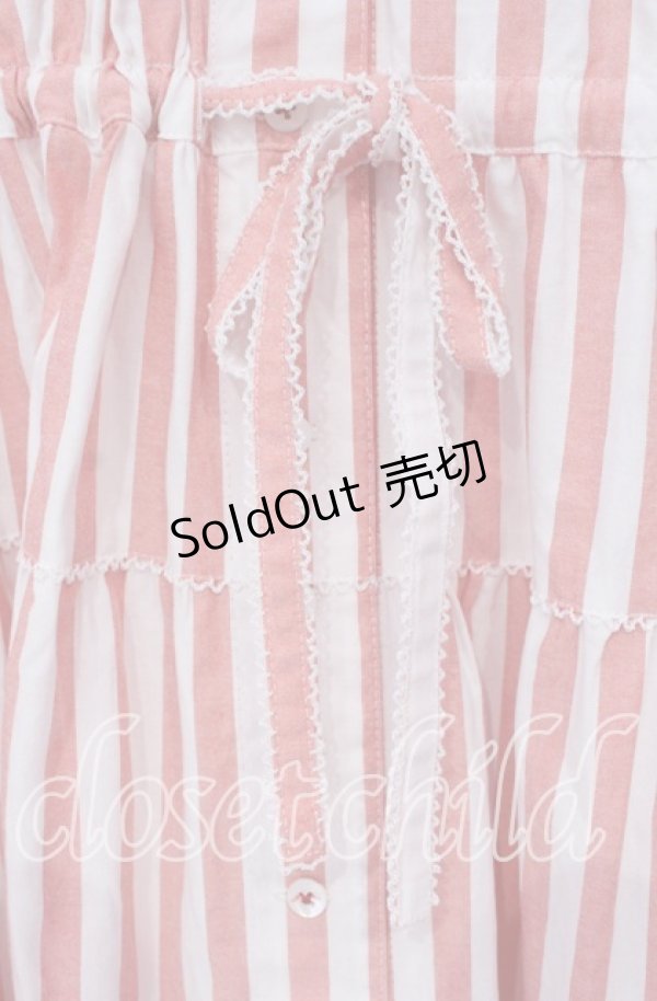 画像3: PINK HOUSE / セーラーカラーワンピース【お直しあり】  アカ×シロ O-25-10-31-015-LO-OP-IG-OS (3)