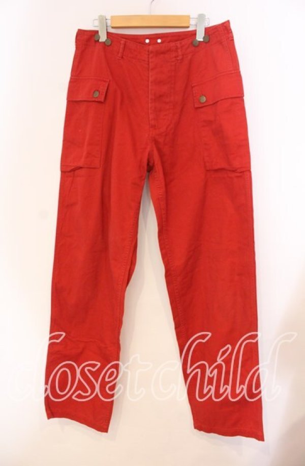 画像1: PINK HOUSE / サイドポケットパンツ  アカ O-25-10-31-022-LO-PA-IG-ZT333 (1)