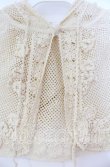 画像2: WONDERFUL WORLD / 透かし編みケープ  アイボリー O-25-10-31-025-LO-TO-IG-ZT191 (2)