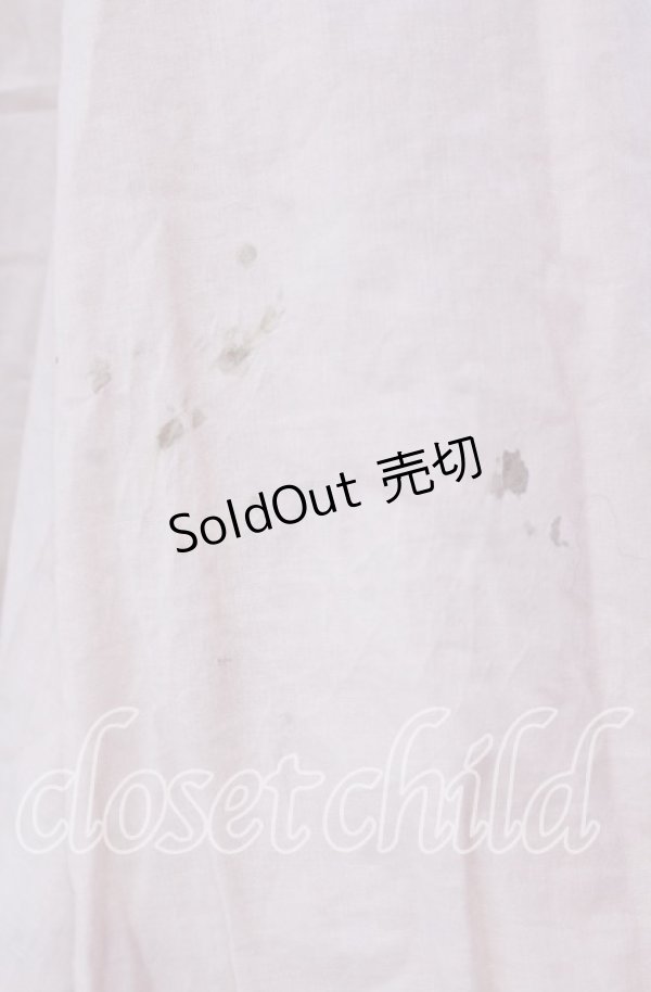 画像3: PINK HOUSE / ピンタックフリル長袖ブラウス【お直しあり】  ピンク O-25-10-31-003-LO-OP-IG-OS (3)