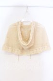 画像3: WONDERFUL WORLD / 透かし編みケープ  アイボリー O-25-10-31-025-LO-TO-IG-ZT191 (3)
