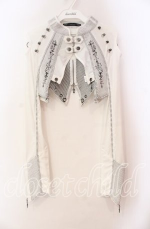 画像: Ozz Croce / Garden of Fallen Angel シュラグ  ホワイト O-25-11-03-029-OO-TO-OW-OS